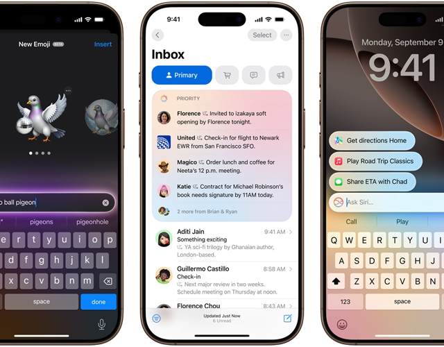 Apple Intelligence sở hữu các năng lực như Genmoji, Tóm Tắt, Nhập Liệu Vào Siri trên iPhone 16 Pro