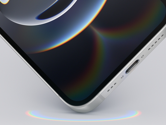 iPhone 16e với mặt trước Ceramic Shield