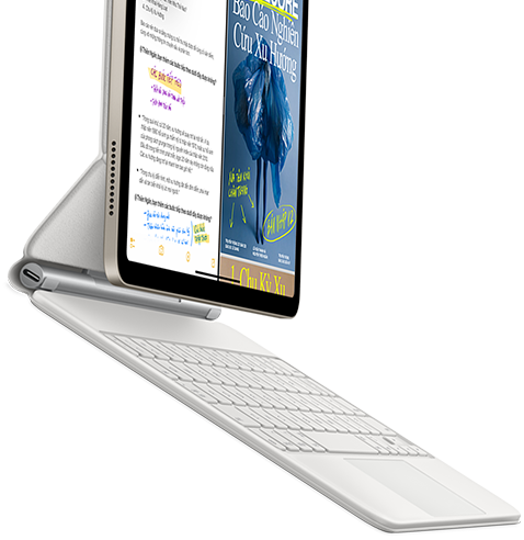 iPad Air gắn với Magic Keyboard